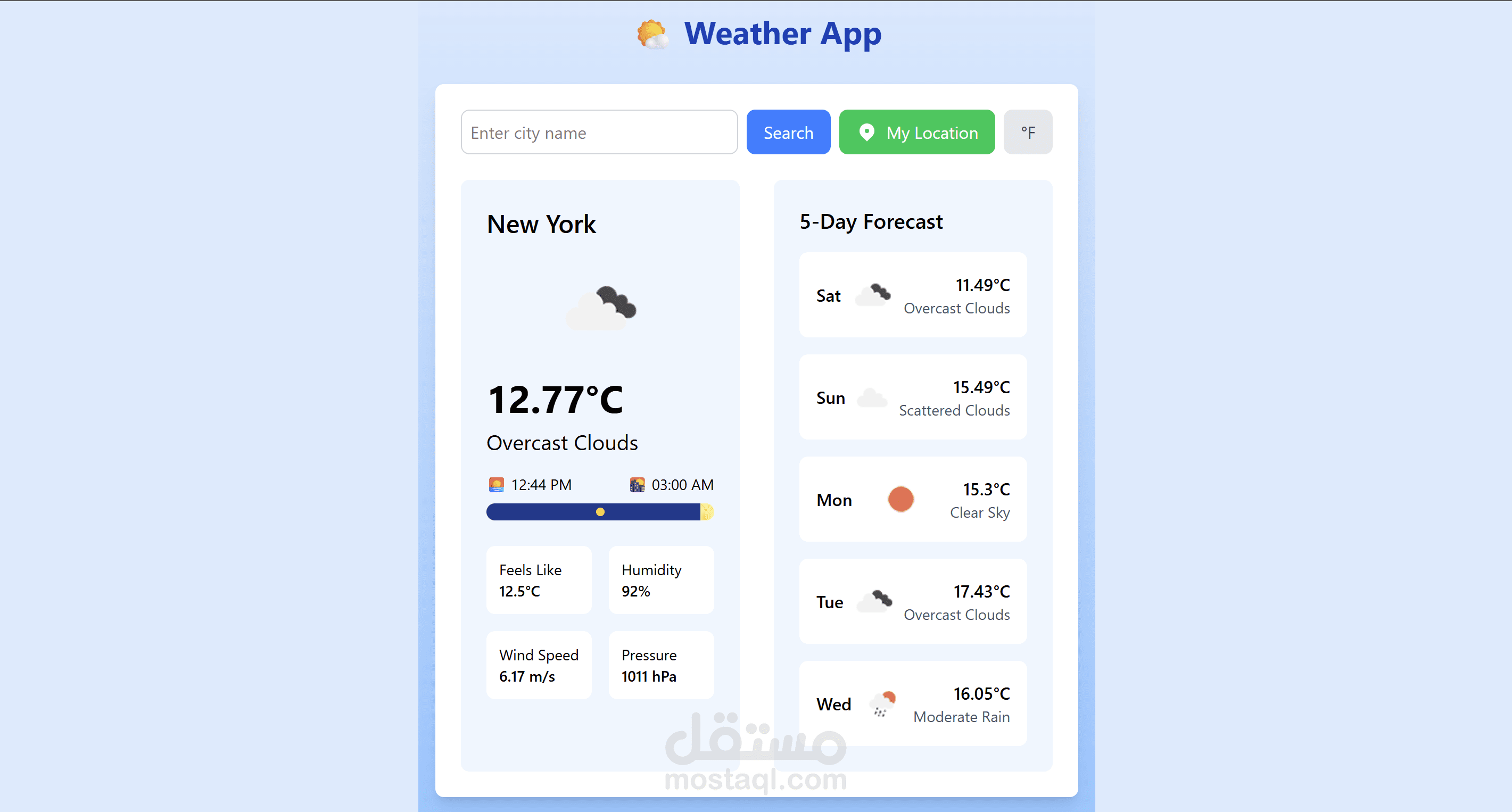 weather app