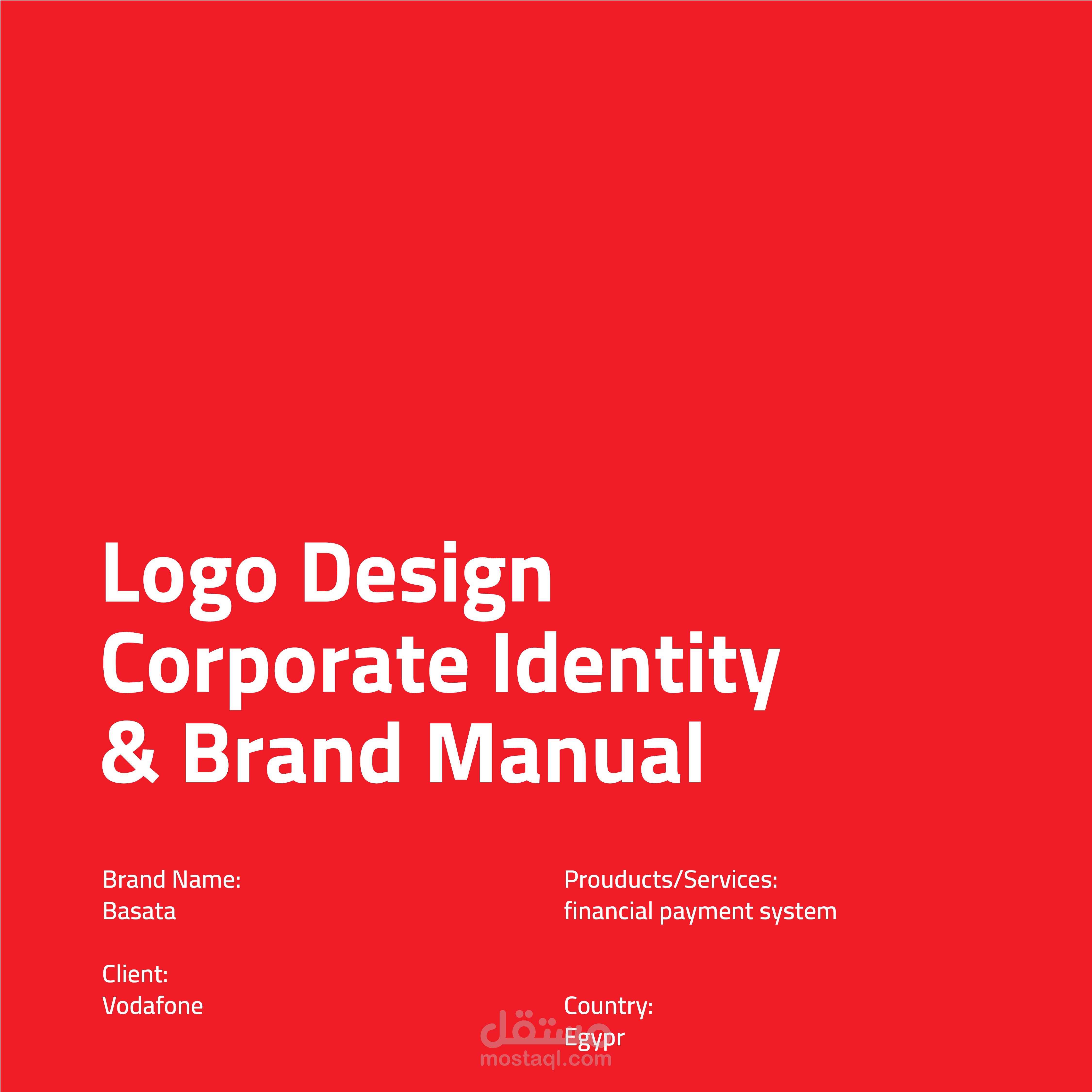 Basata Logo designe and Brand Manual