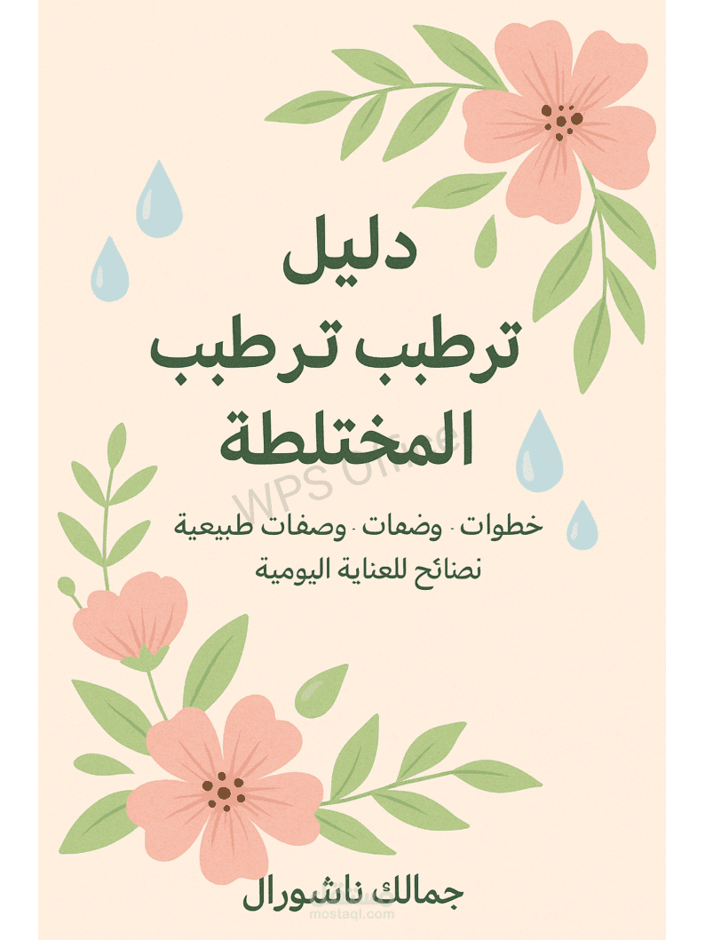 مقالة عن العناية بالبشرة المختلطة