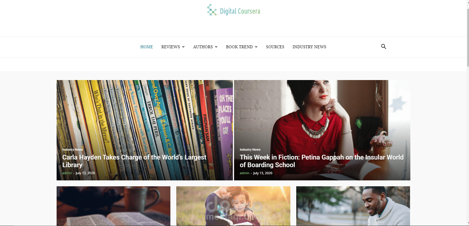 موقع مدونة ووردبريس