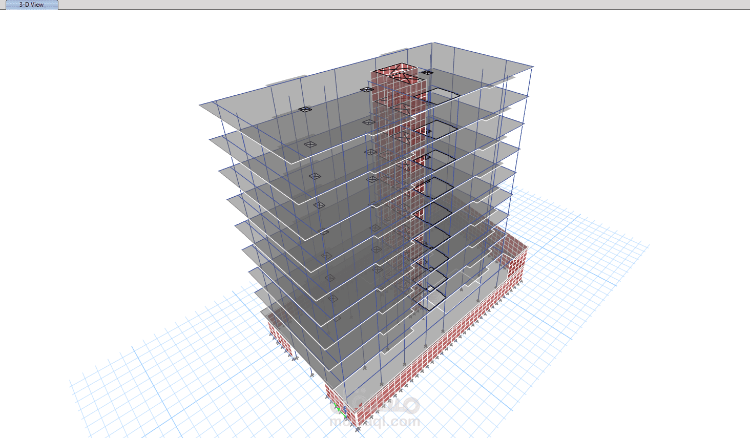 Photo For Model In Etabs
