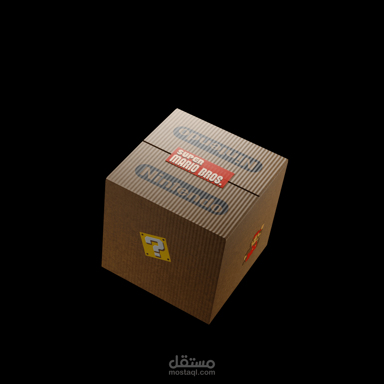 Mario Box - 3D art and Animation