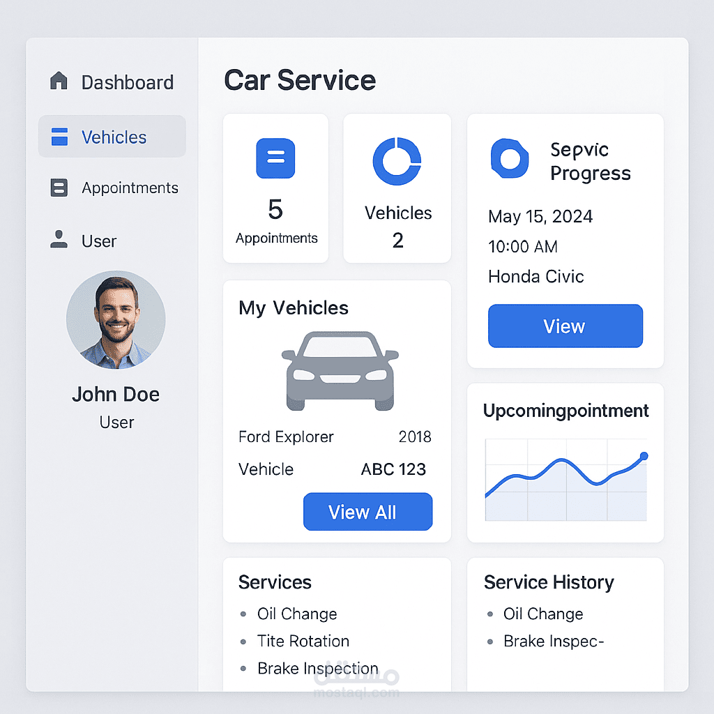 لمشروع - نظام إدارة محطة سيارات (Laravel Project)