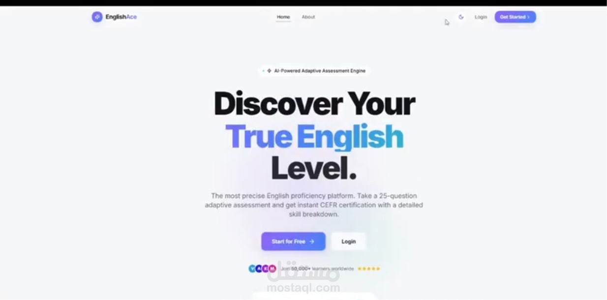 English Proficiency Test Platform