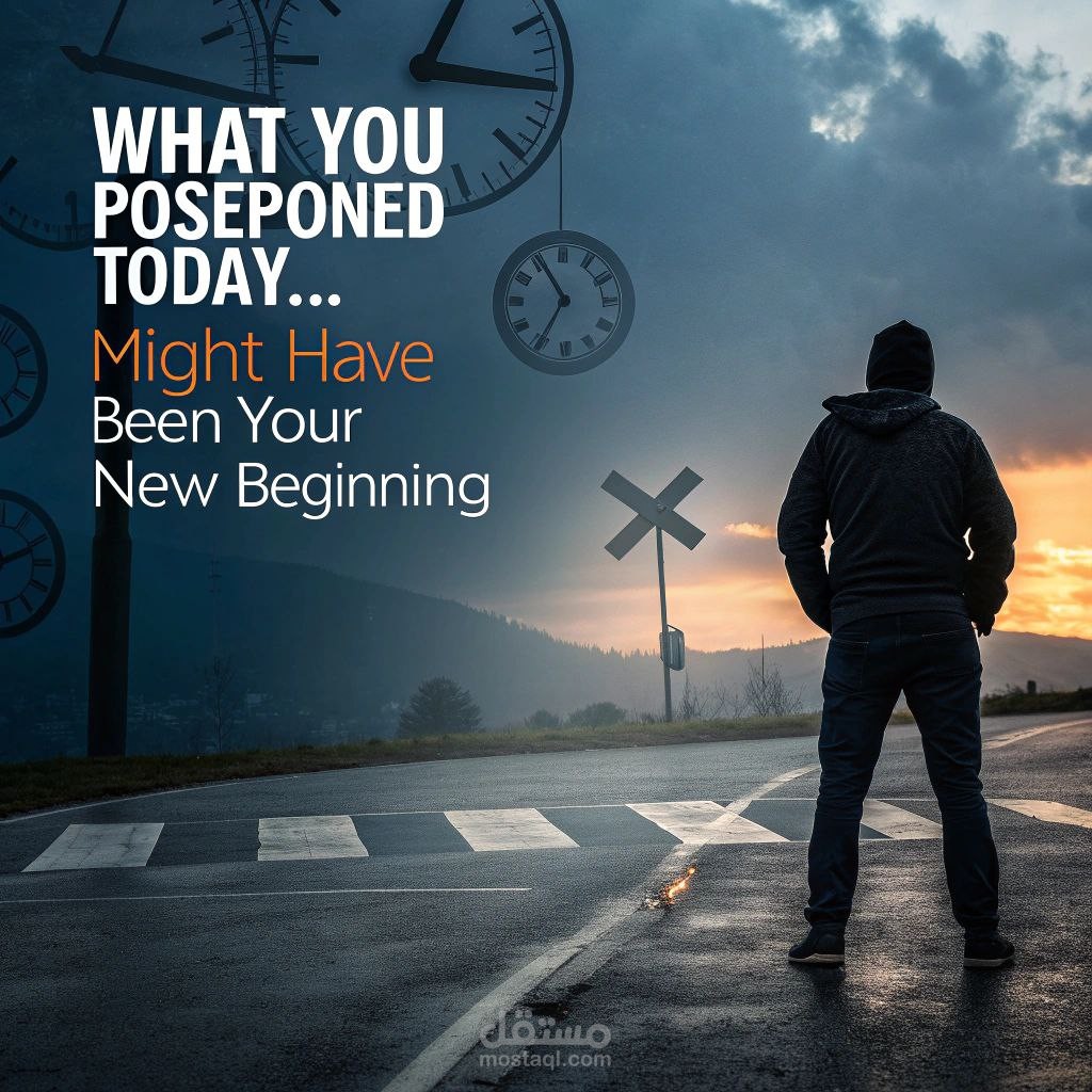 What You Postponed Today… Might Have Been Your New Beginning