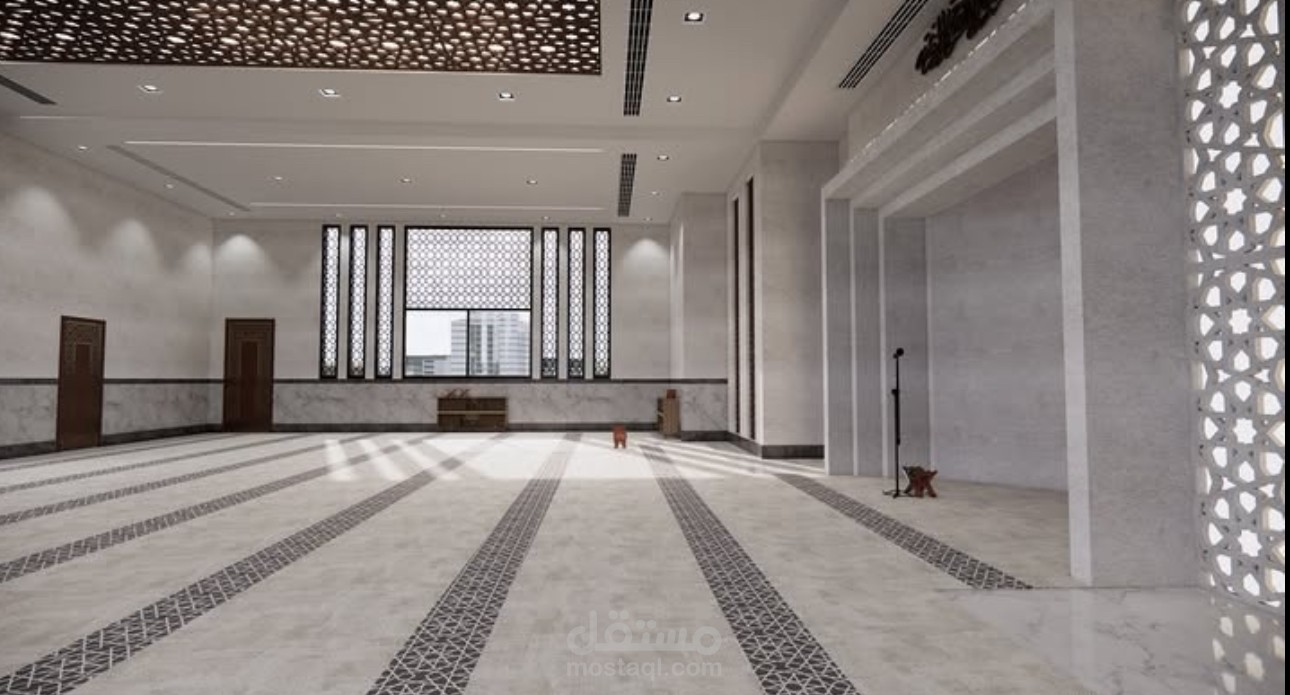 تصميم مسجد في الظهران