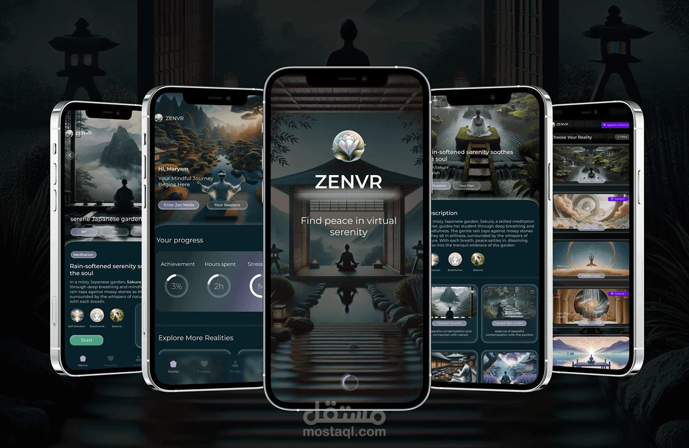ZENVR UI Kit