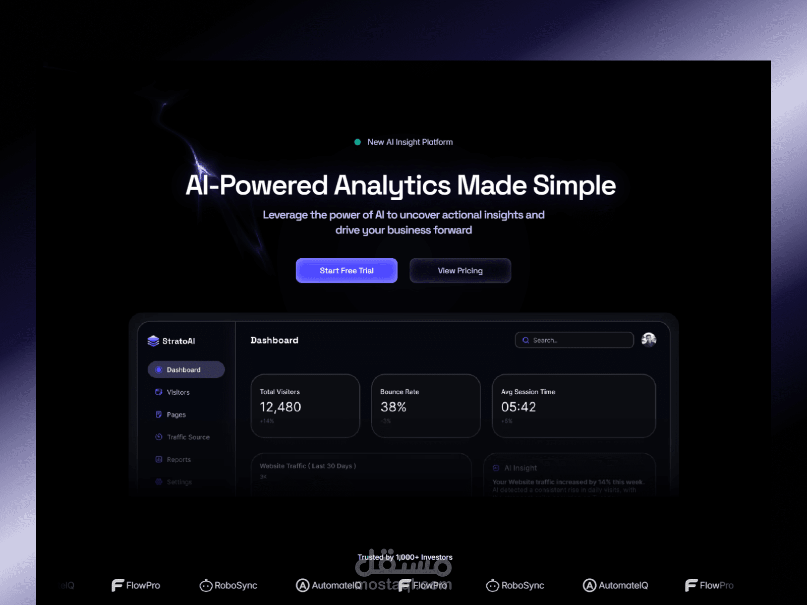 StratoAI SaaS template