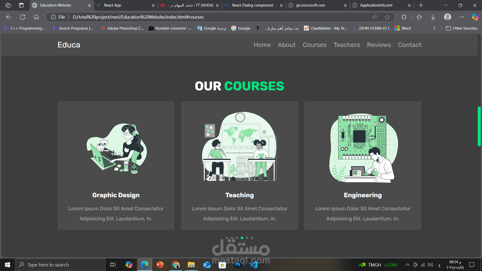 Education Website