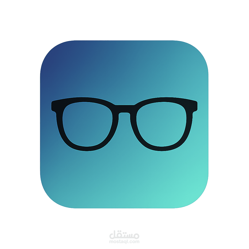 تطبيق فواتير لمحل بصريات