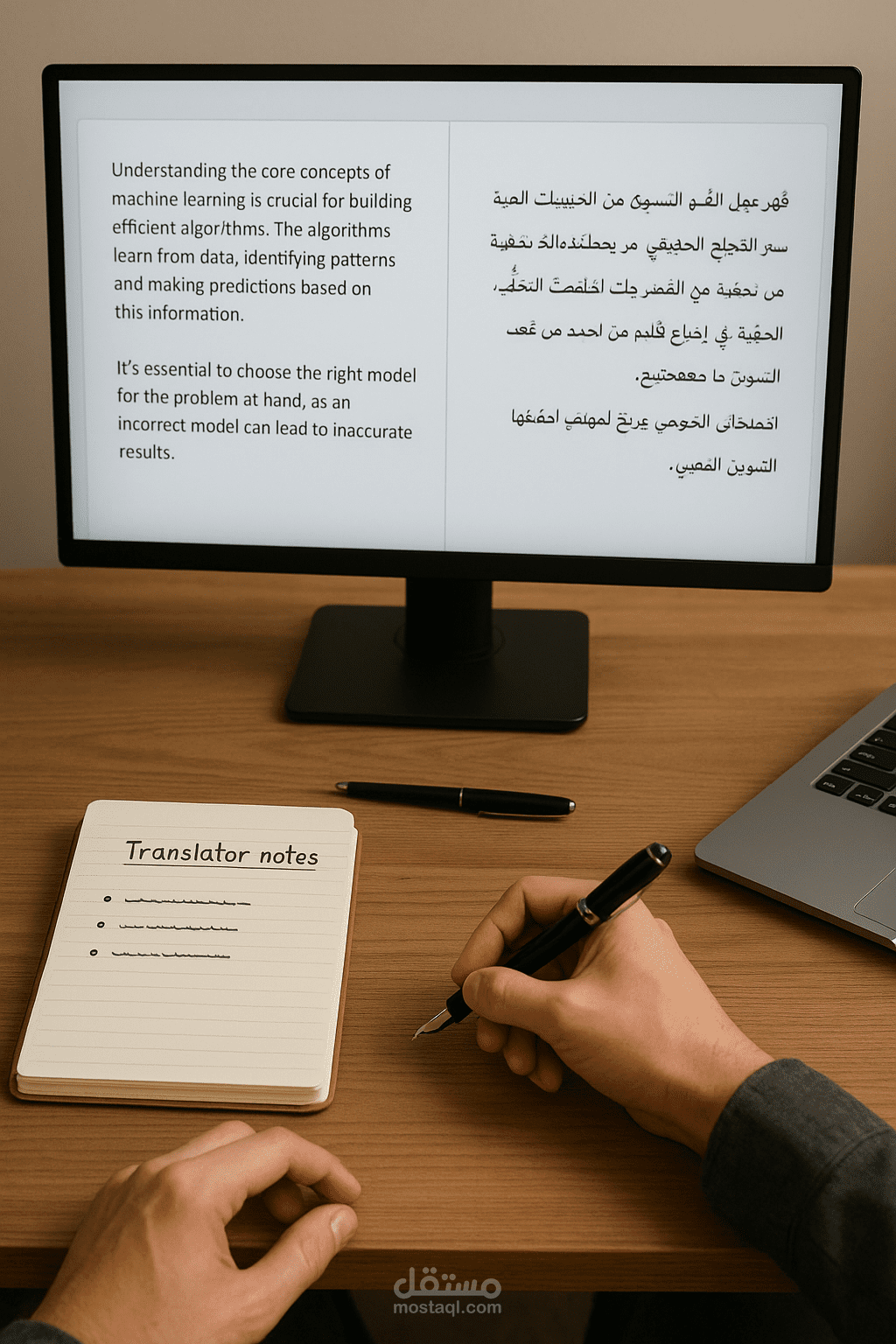 مراجعة وتحرير ترجمة نصوص تعليمية من الإنجليزية إلى العربية