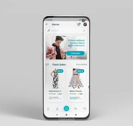 تطبيق متجر إلكتروني – Flutter E-Commerce App
