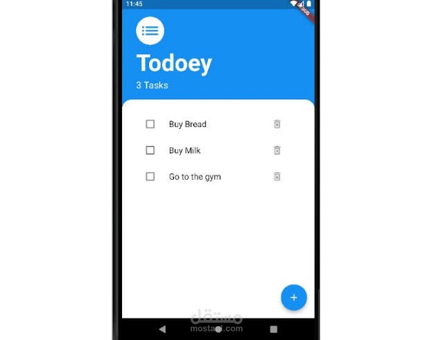 تطبيق مهام – Flutter To-Do App