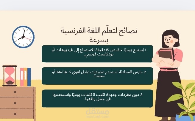 نصائح لتعلّم اللغة الفرنسية بسرعة
