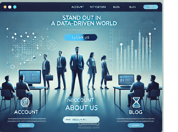 موقع شخصي احترافي (Portfolio Website)