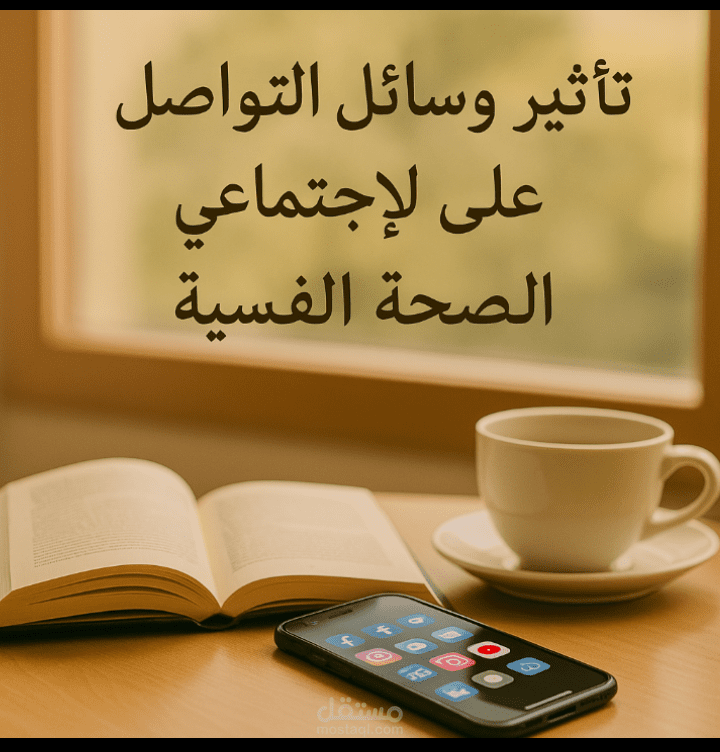 تاثير وسائل التواصل الاجتماعي على الصحة النفسية