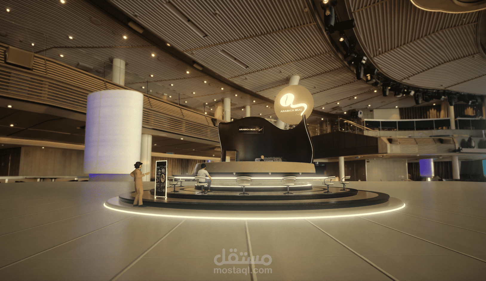 ARABICA MUG Booth Concept