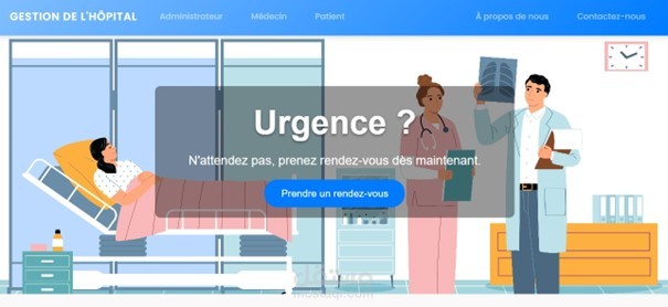 تطوير تطبيق ويب لإدارة المستشفى وتحليل الأشعة باستخدام الذكاء الاصطناعي