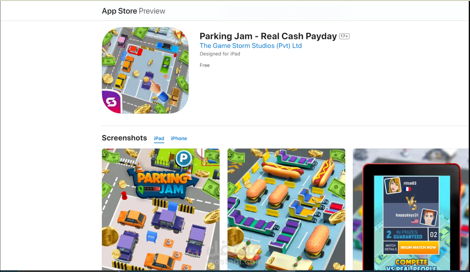 Parking Jam - Real Cash Payday
