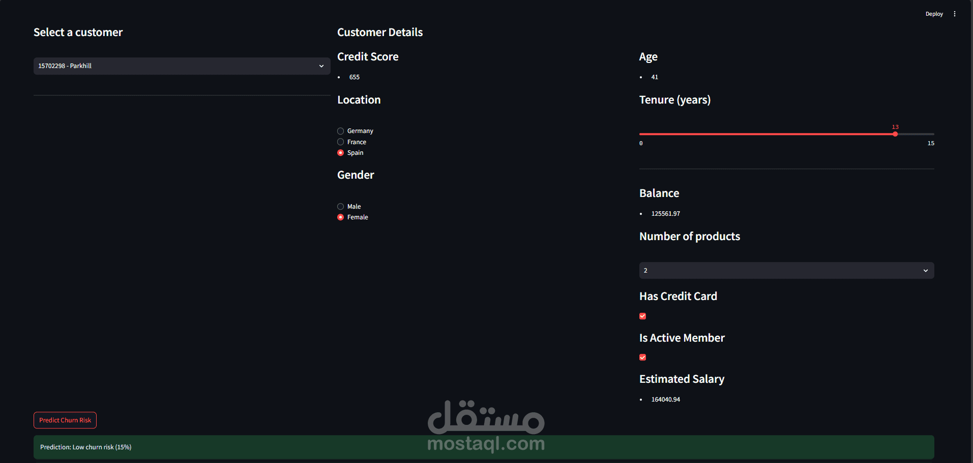 توقع مغادرة العملاء باستخدام التعلم الآلي