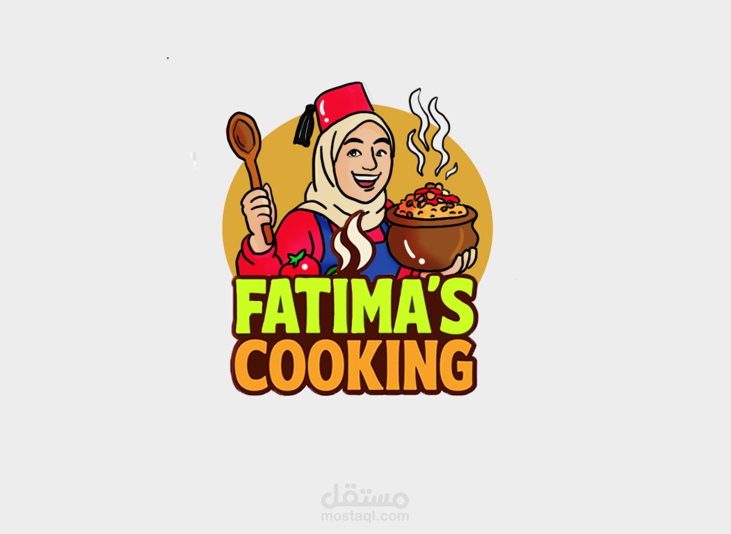 لوجو لمطعم منزلي