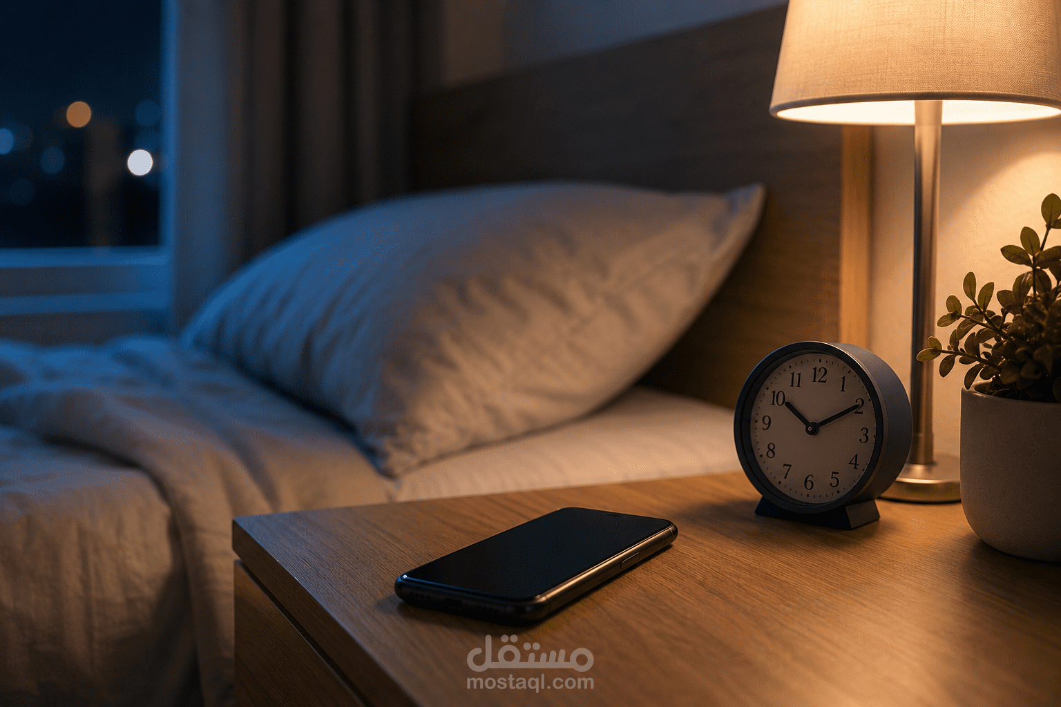 هل يؤثر استخدام الهاتف قبل النوم على جودة النوم؟