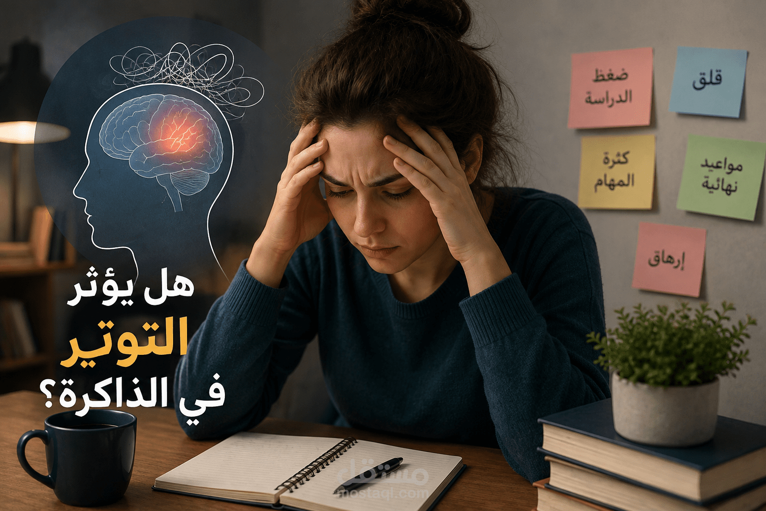 هل يؤثر التوتر في الذاكرة؟