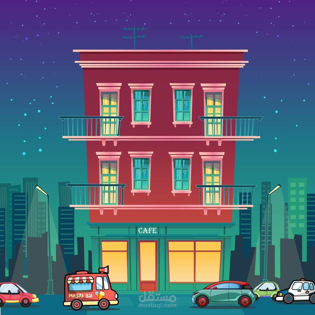 فيديو موشن جرافيك –لاغنيه"يلا بينا"