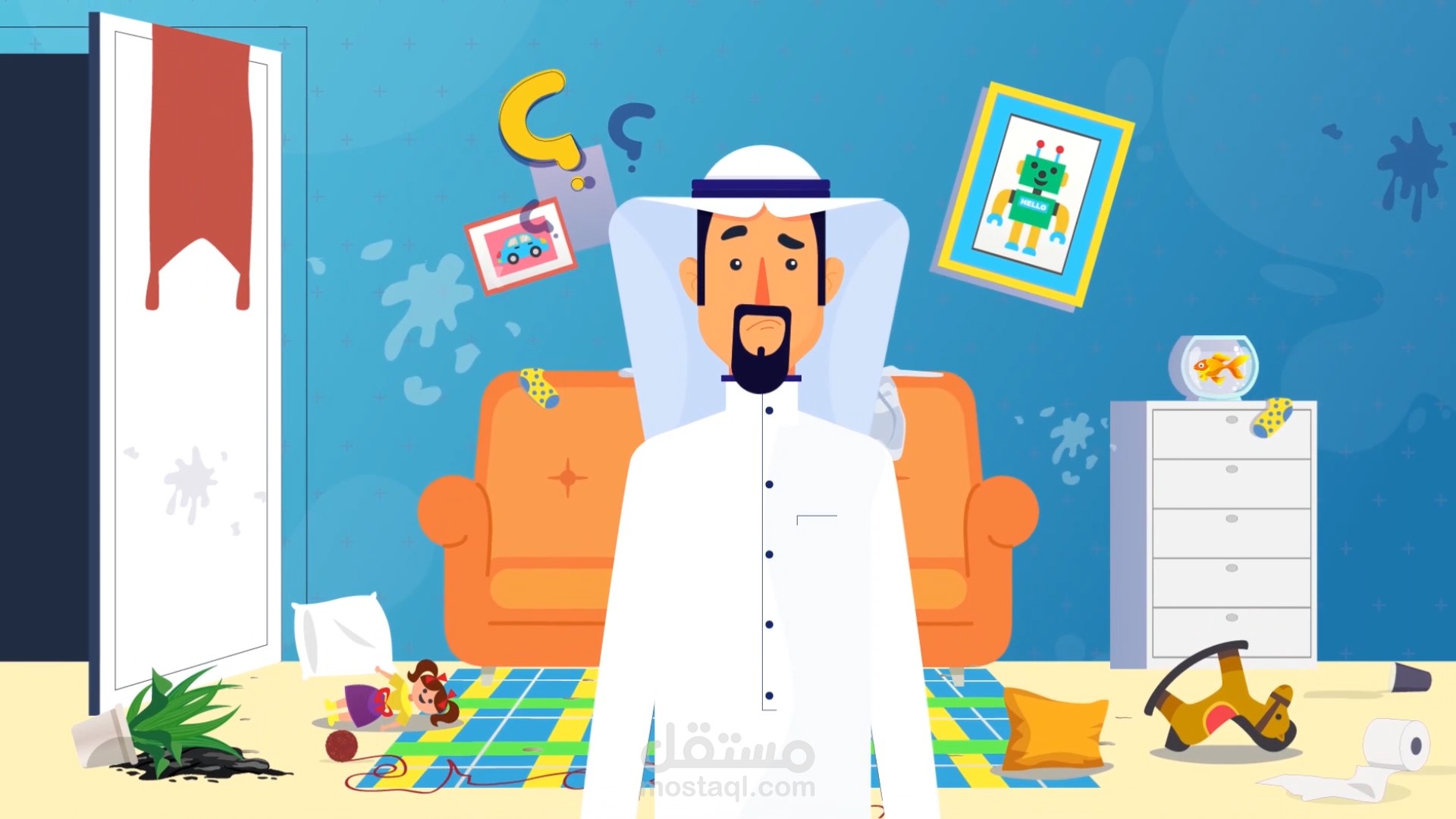 موشن جرافيك | تطبيق سهالات