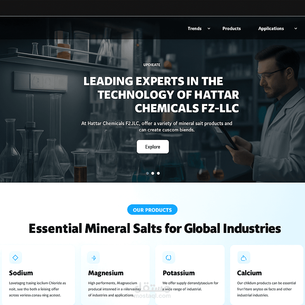 Chemicals Website