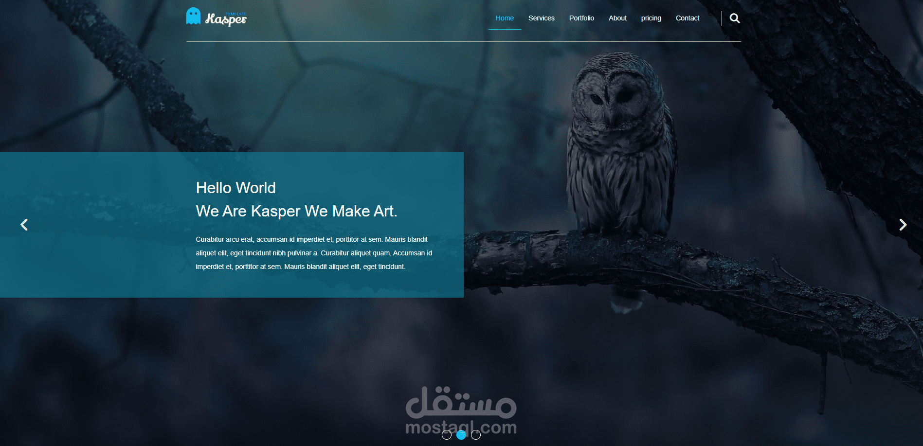 تصميم وتطوير واجهة موقع متجاوبة باستخدام HTML وCSS