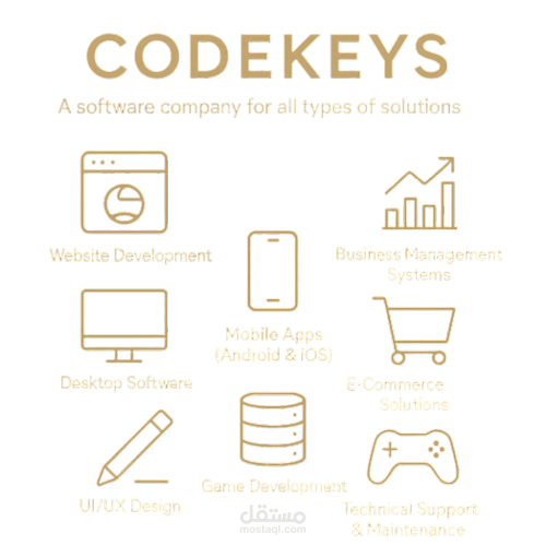 شركة CodeKeys متخصصه في كل مجالات البرمجة