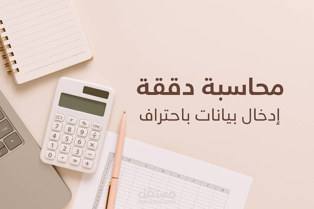 محاسبة ومدخلة بيانات محترفه