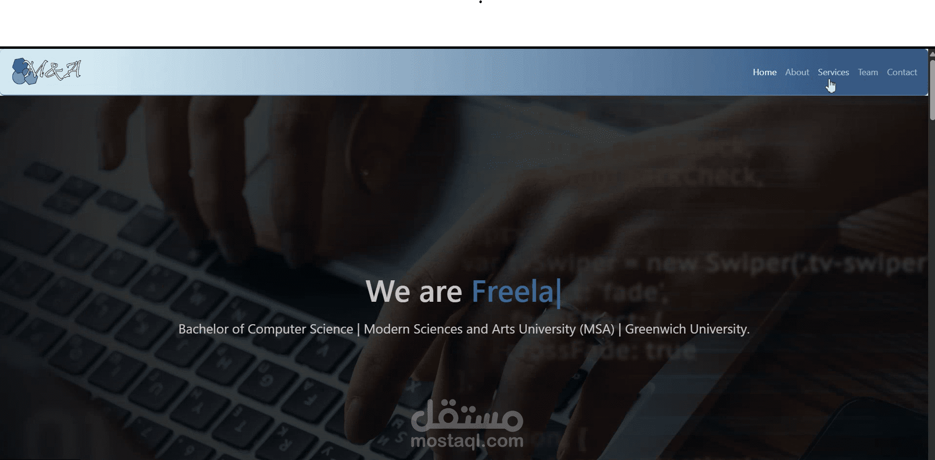 صفحة تعرفية