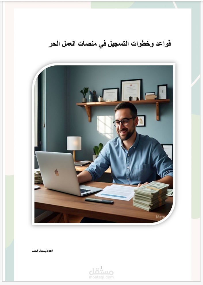 قواعد وخطوات التسجيل في منصات العمل الحر