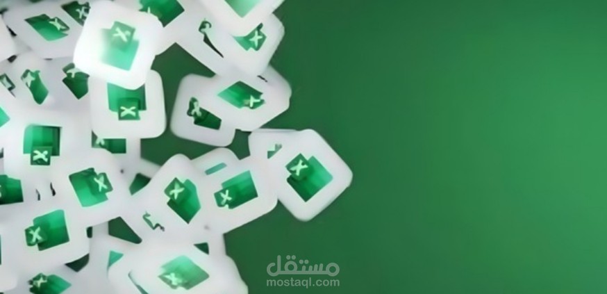 ادخال البيانات علي اكسيل