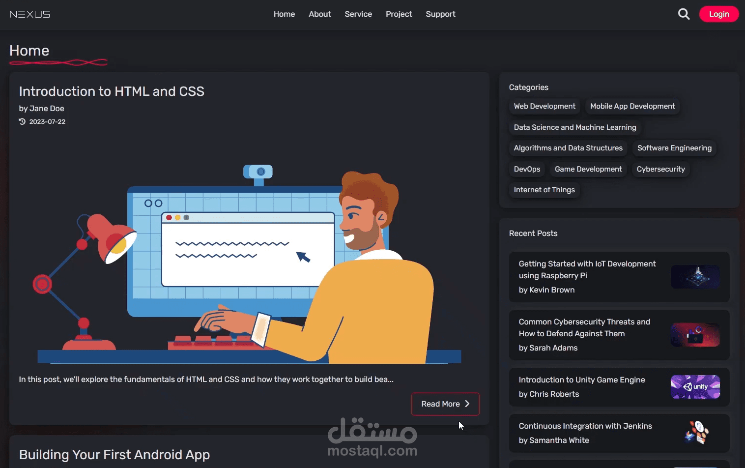 Nexus Social – منصة تواصل اجتماعي (PHP)
