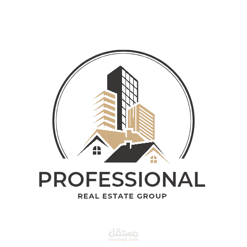 شعار لشركة عقارات