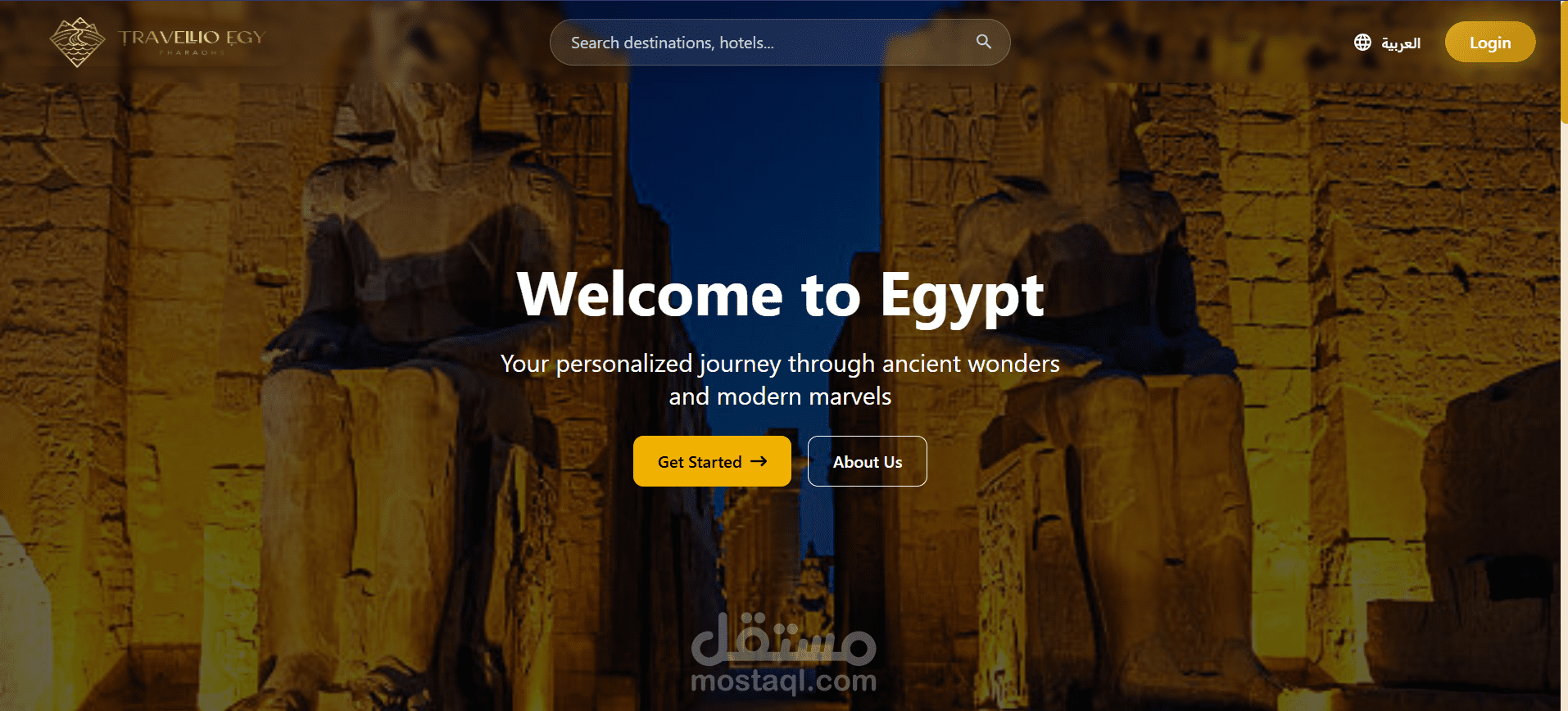 Travellio-Egy - Trip Advisor Platform for Egypt