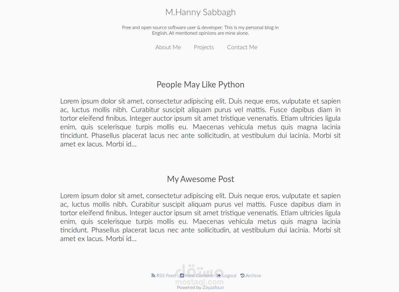 زيزفون.. سكربت مدوّنة يهدف للبساطة