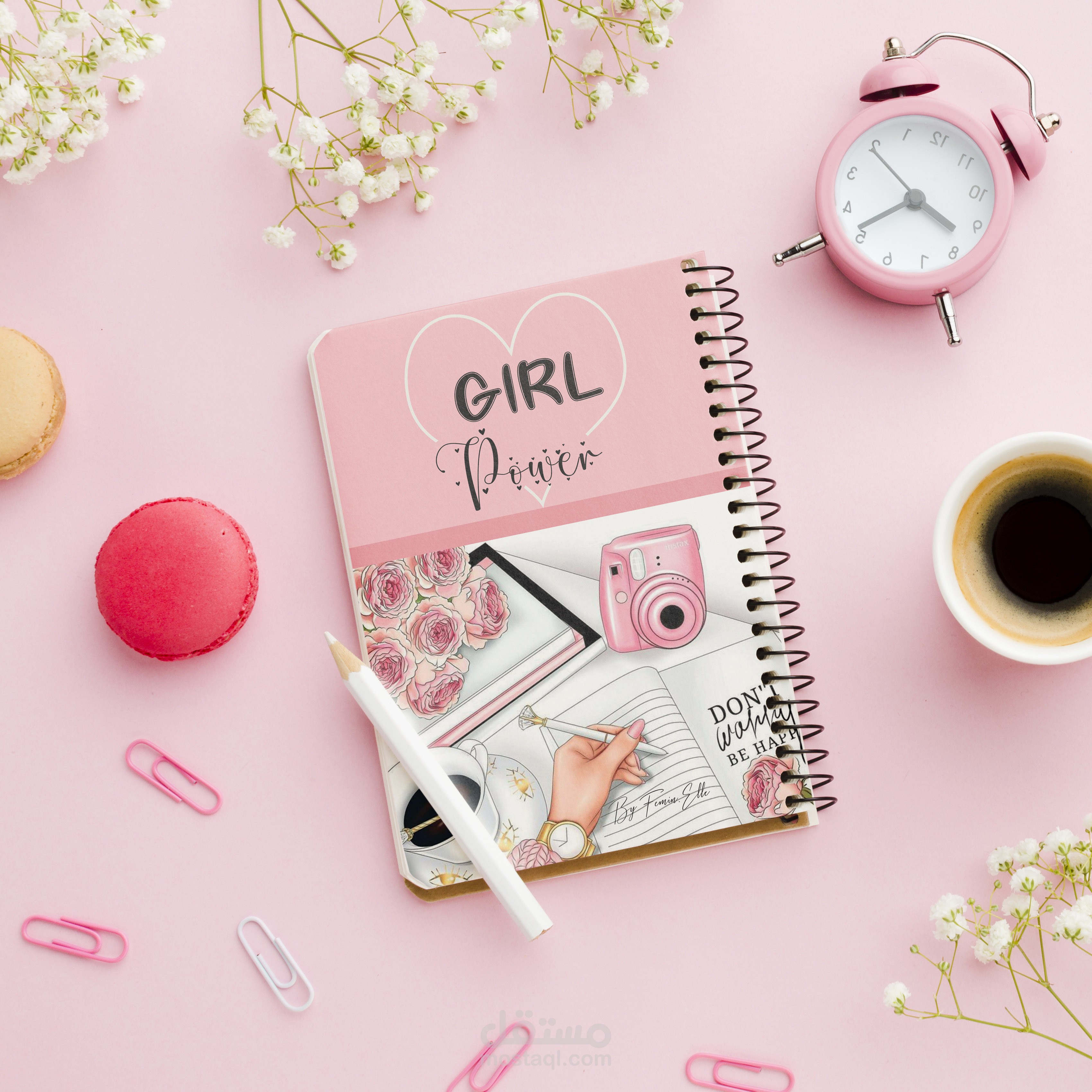 تصميم دفاتر مخصصة و بلانرز