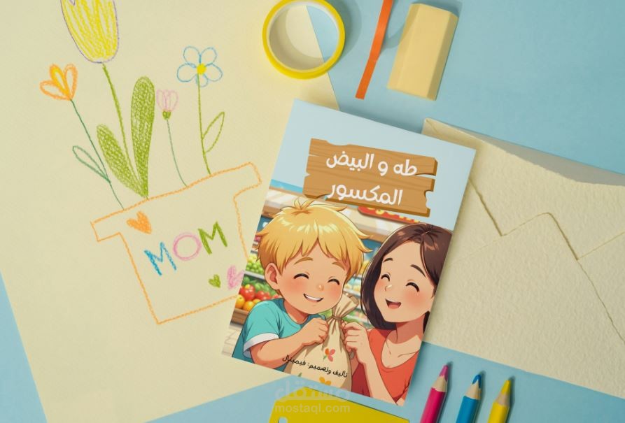 تصميم غلاف كتب و قصص للأطفال