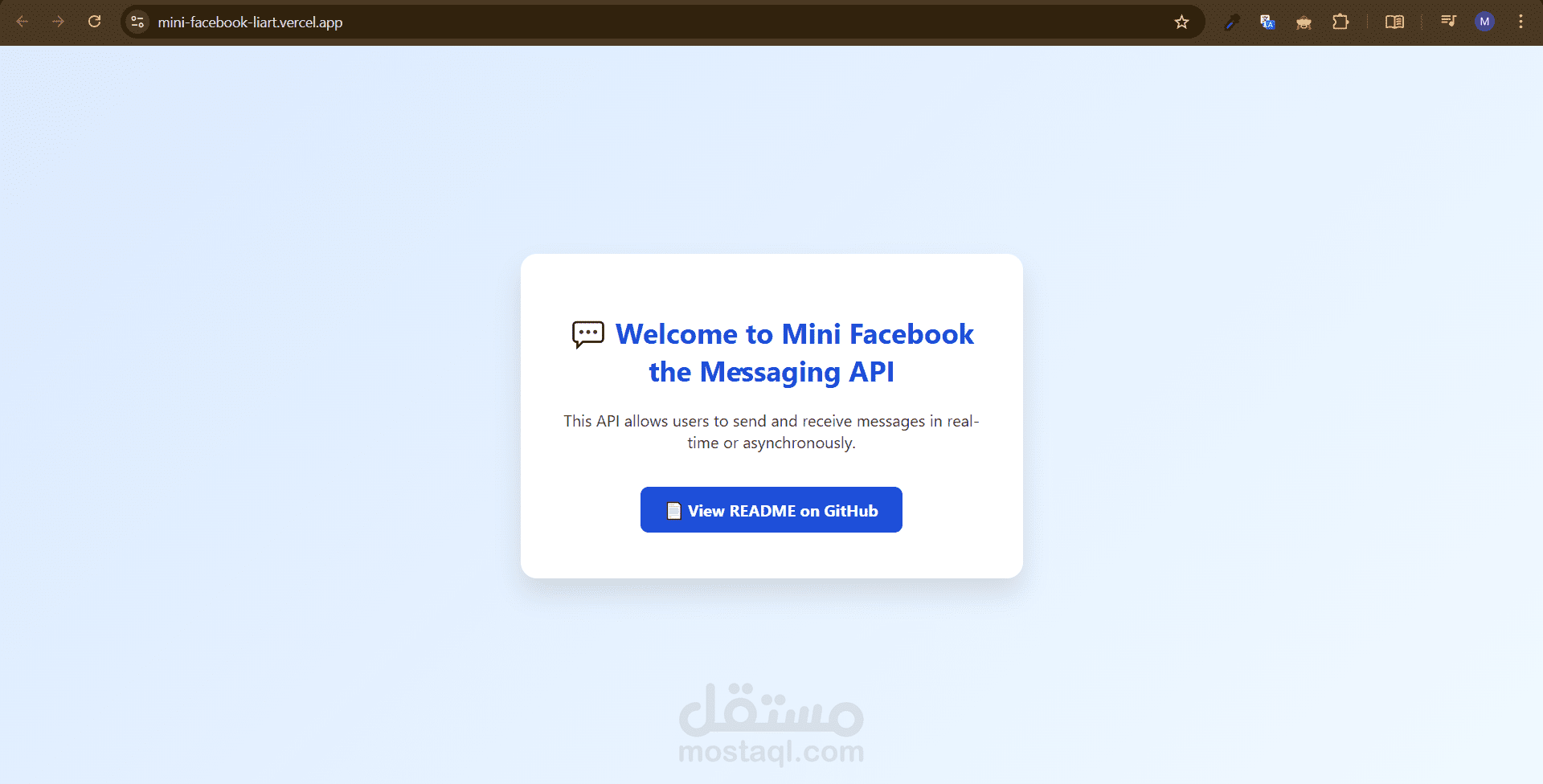 mini-Facebook