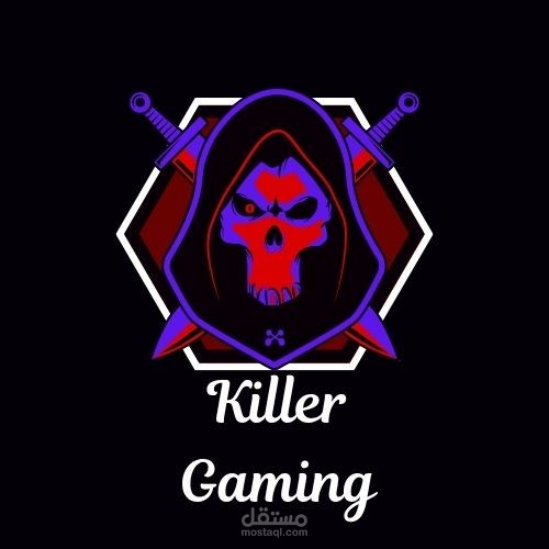 تصميم شعار احترافي لقناة يوتيوب Killer Gaming