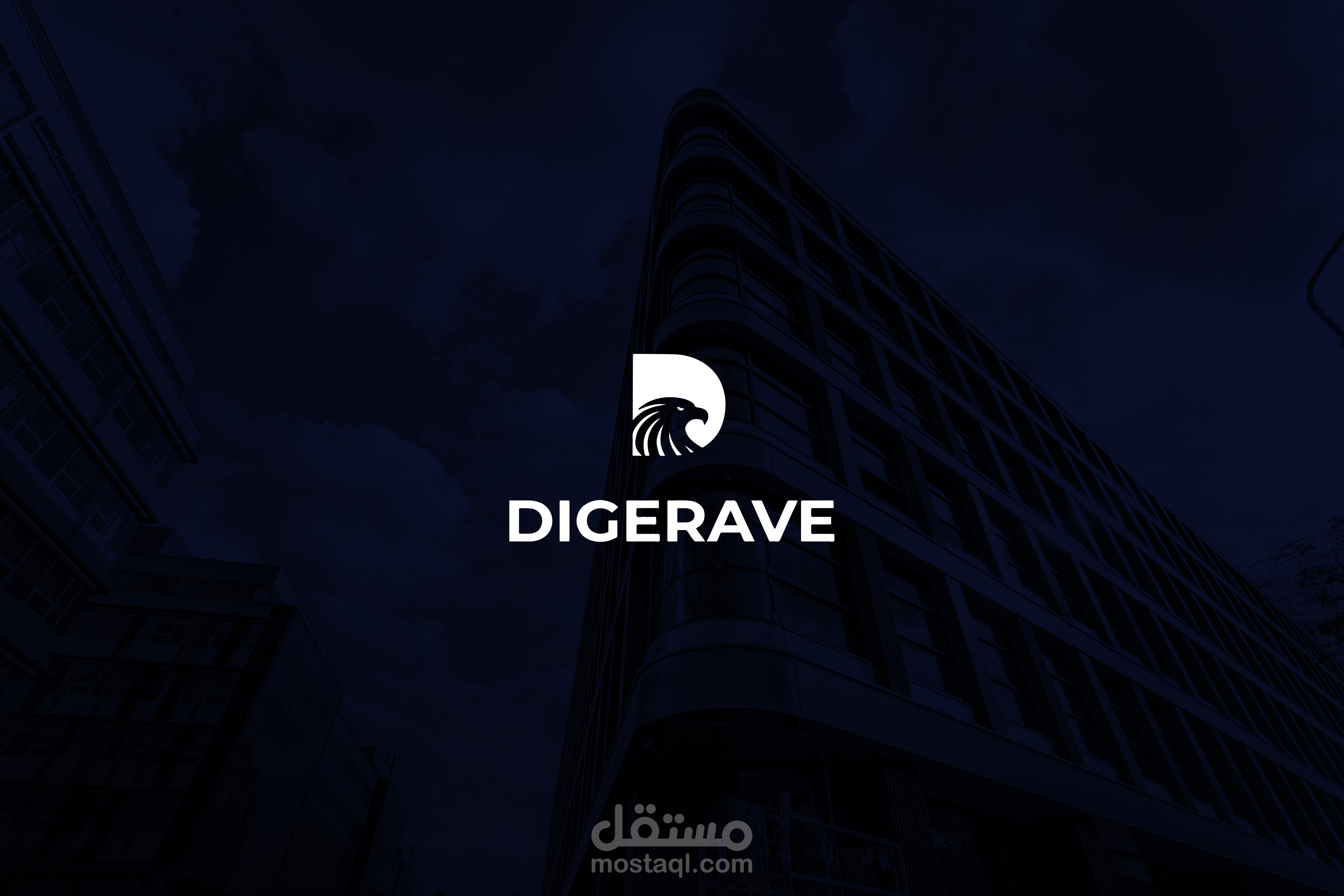 تصميم هوية بصرية لشركة مقاولات