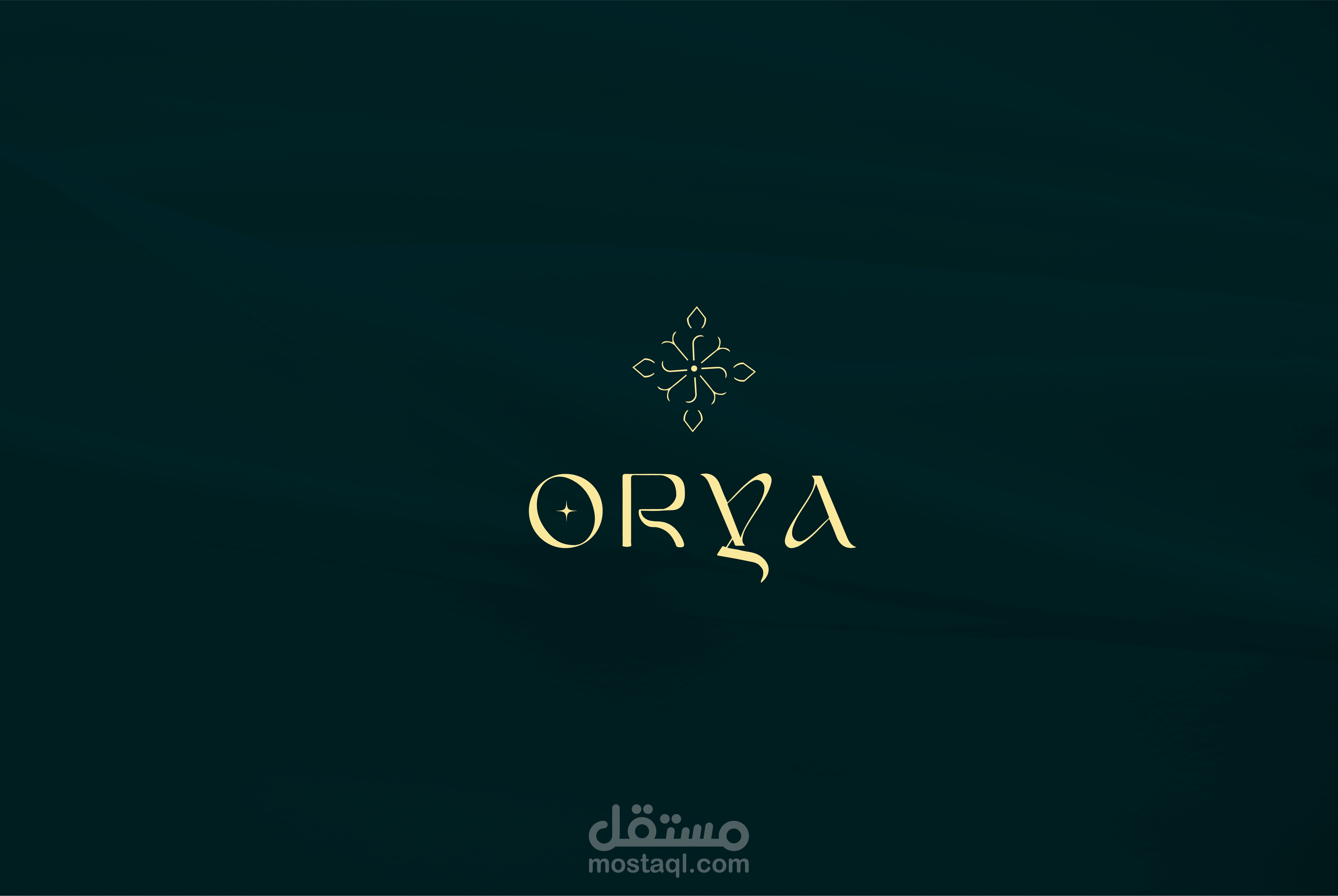 ORYA | هوية بصرية لعلامة تجميل