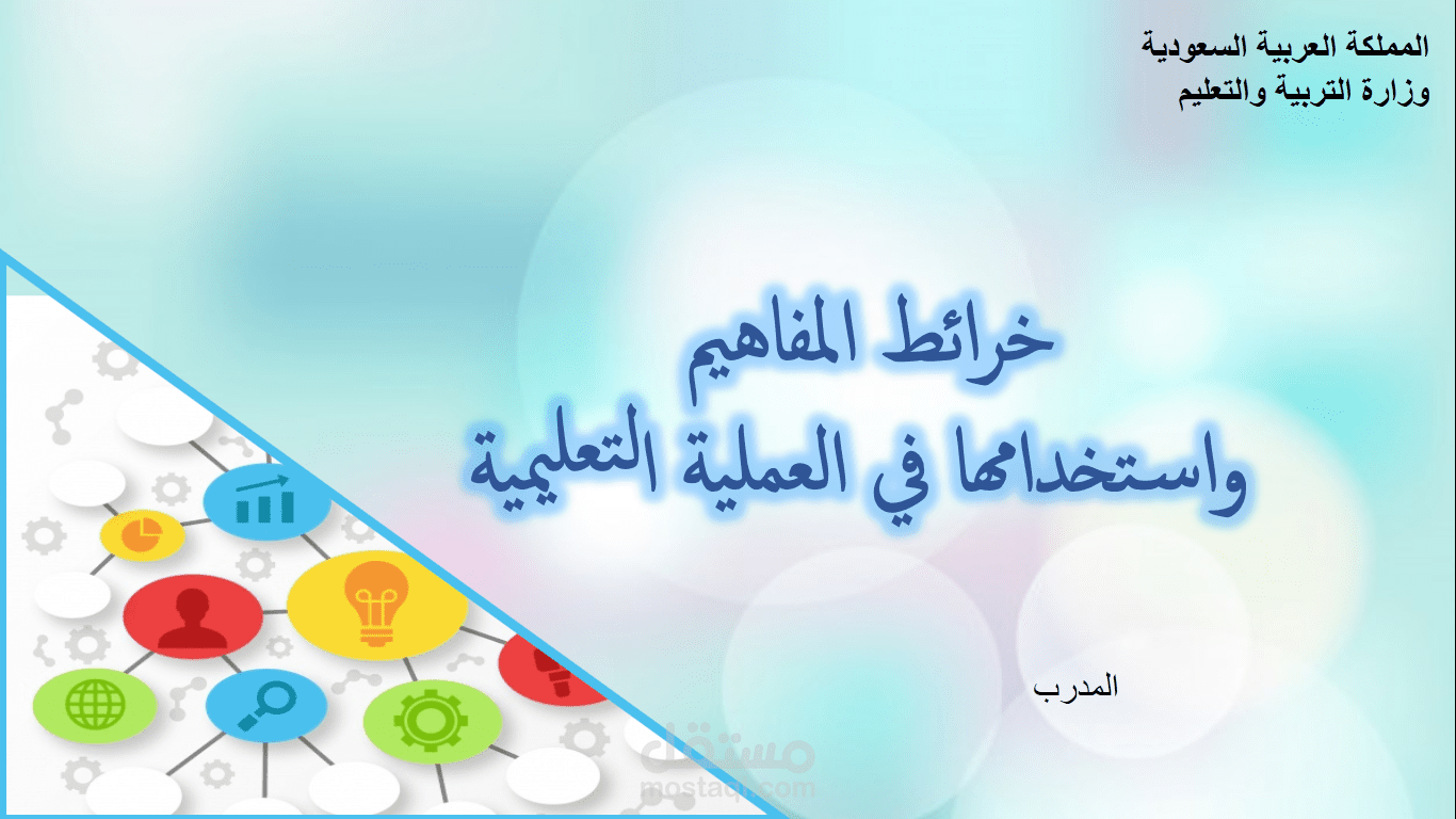 حقيبة تدريبية " خرائط المفاهيم"