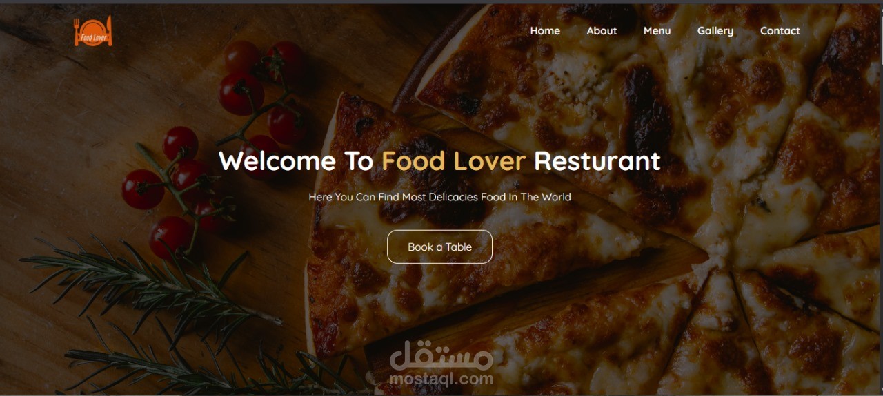 Restaurant Website