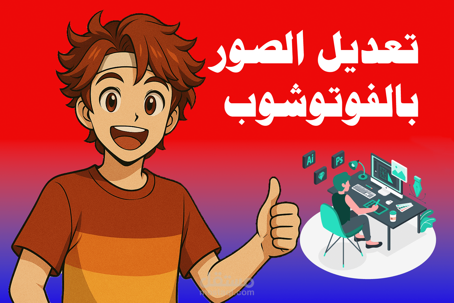 إزالة احترافية لأي عناصر غير مرغوبة من الصور باستخدام الفوتوشوب
