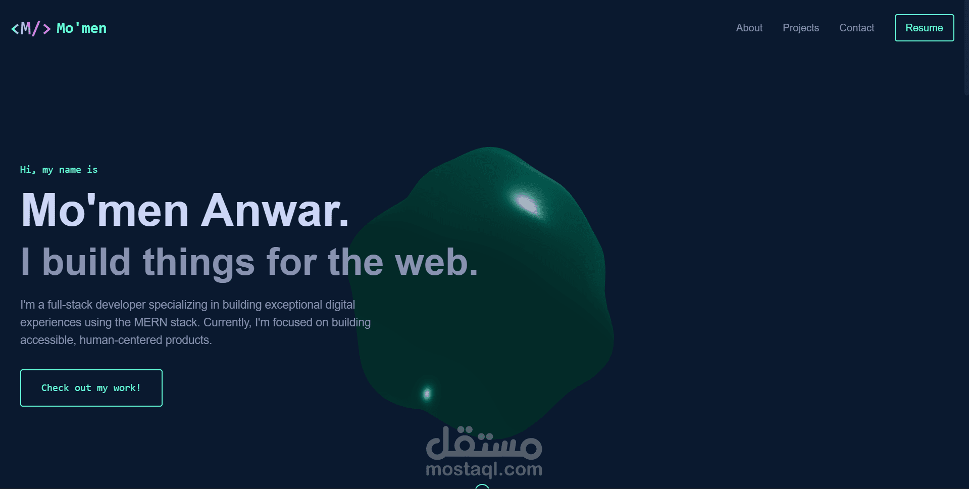 معرض أعمالى الخاص